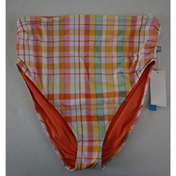 Bleu Rod Beattie RBHS22117 Sz 12 Multi Hip To Be Square Printed Bikini Set - Picture 4 of 14